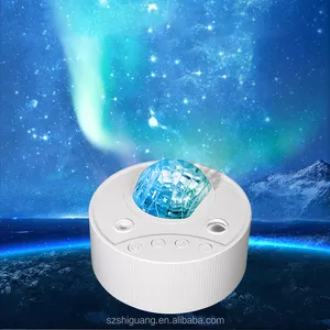 Custom Home Nachtlampje Aurora Sterrenhemel Smart Star Noordelijke Lamp Galaxying Projector Met Muziek Spreker