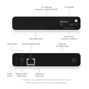 UCK-G2-SSD ฮาร์ดดิสก์ภายในแบบ USB 3.0 อลูมิเนียม รับประกัน 1 ปี ความจุ 1TB พร้อมพอร์ต GbE RJ45 - Product Image 3