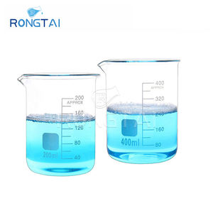 चीन के बड़े ग्लास बेकर बनाने वाली रोंगताई लैब उपकरण 800 एमएल 1000 एमएल राउंड ग्लास बेकर्स - Product Image 4