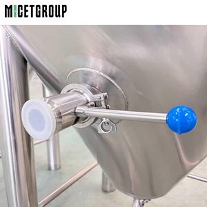 500L par lot complet micro équipement de brasserie combiné 2 navire brasserie haut trou d'homme cuve de fermentation système de brassage de bière - Product Image 5