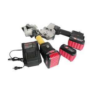 Herramienta de flejado de acero con batería de mano, máquina flejadora de Metal eléctrica de tipo dividido <span class=keywords><strong>para</strong></span> correas de acero de 19/25/32mm - Product Image 1