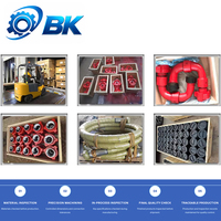 Raccord de ligne de production en acier allié Bokai pour champ pétrolier, raccord rapide robuste de précision, fiable, haute pression, fluide FIG 1502