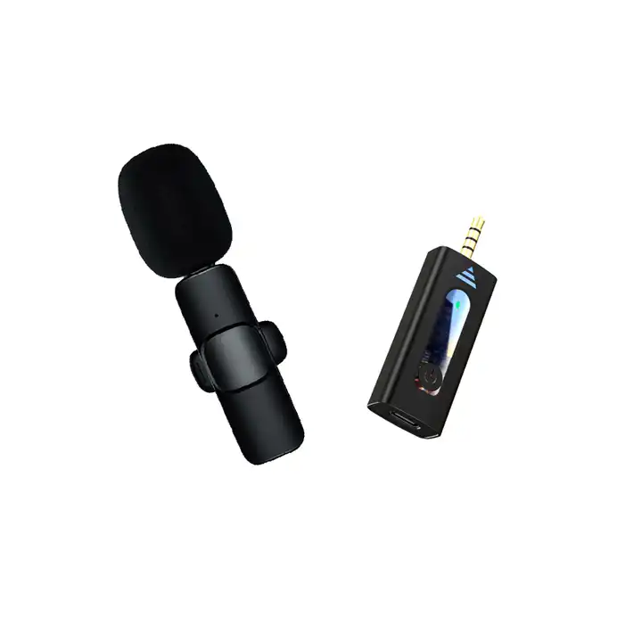logotipo personalizado inalámbrico micrófono mini solapa microfono enc  ruido lavalier micrófono para móvil bluetooth altavoz grabación de la  cámara