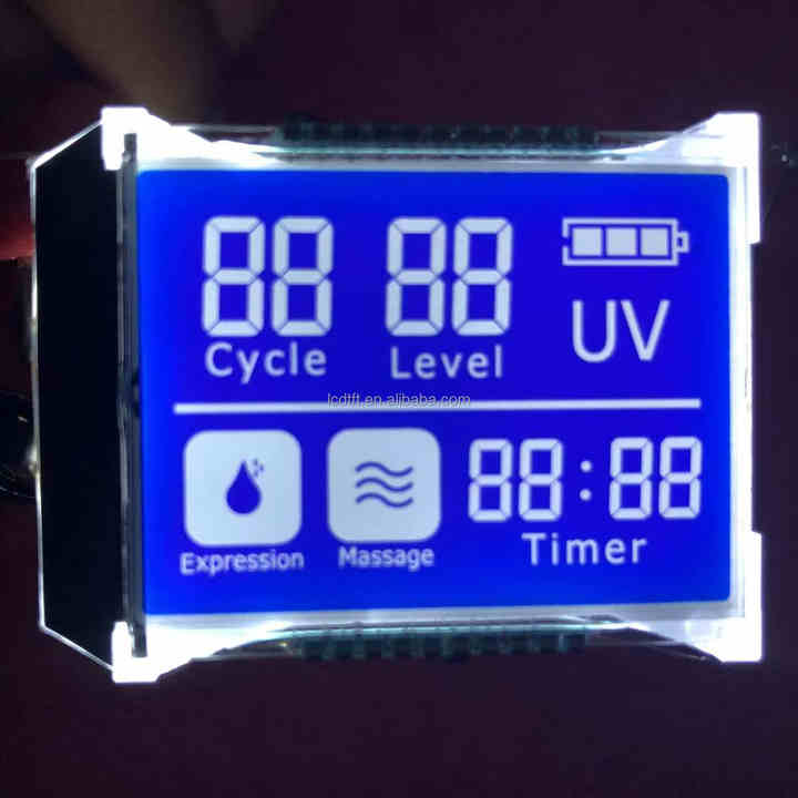 Tnlcd Screen Custom TN LCD Screen black Monochrome LCD High Resolution Temperature ...