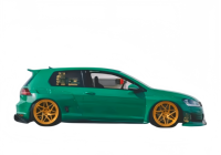 Passend für Volkswagen Golf 7 / Golf GTI Rocket Wide Body Kit Front- und Heckdiffusoren, Seitenschweller und Heckspoiler Karosserie-Kit
