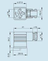 Connecteur interne GDM3009, 43650 pièces,