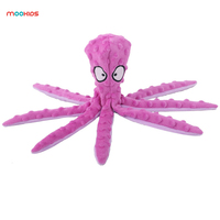 Amazon Hot Koop Pluche Speelgoed Nieuwe Stijl Huisdier Pluche Speelgoed Hond Intelligentie Bijten Vocal Speelgoed Octopus Grote En Kleine Hond levert