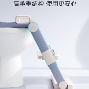 Siège de toilette pour enfants avec échelle pliante, aucun installation requise, pour une utilisation dans la salle de bain des enfants de 2 à 4 ans - Product Image 4