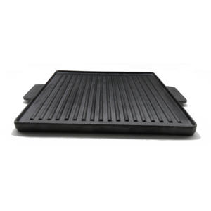 Plancha asadora reversible Plancha 38x38cm de hierro fundido para <span class=keywords><strong>Paellero</strong></span> de <span class=keywords><strong>gas</strong></span> hornillo de <span class=keywords><strong>gas</strong></span> - Product Image 5