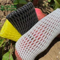 Filet en mousse EPE blanc de qualité supérieure pour l'étiquetage des légumes biologiques et l'affichage en supermarché