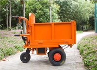 Brouettes électriques de chantier de construction Tricycles Ciment Véhicules de transport pour l'aquaculture Équipement de manutention