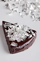 Feuilles de papier métallique comestible en argent pur de haute qualité, forme carrée 11x11 cm, écologiques, lavables, pour travaux manuels à domicile, mariages et artisanat