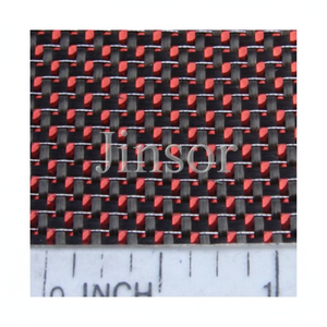Tela de Fibra de Vidrio Tejida Negra con Brillo Metálico Reflectante, Ecológica para Uso Industrial - Product Image 1