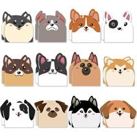 Bloc-notes pour élèves du primaire avec des chats mignons en dessin animé, réutilisable, adhésif puissant, pratique pour le bureau et les études