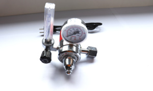 Bộ Điều Chỉnh Khí <span class=keywords><strong>Argon</strong></span> / CO2 Chất Lượng Cao Bộ Điều Chỉnh Áp Suất Cao Với Đồng Hồ Đo Áp Suất Và Lưu Lượng Kế - Product Image 5