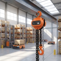 Nouvelle palan à chaîne manuel 15T en métal, durable et portable, mini-poulie à chaîne pour levage industriel, entrepôt et construction, personnalisable