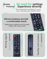 Control Remoto Universal RM-L1088+ para Televisores Samsung AA59-00602A AA59-00666A AA59-00741A LCD LED SMART TV AA59