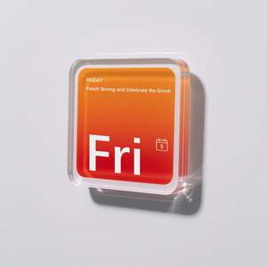 Imán de Nevera Acrílico 3D Art Deco con Forma Personalizada, Venta Caliente, para Decoración del Hogar y Regalos de Pascua - Product Image 3