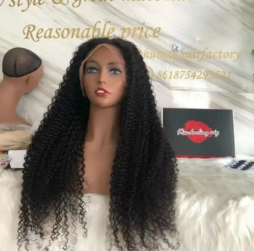 Queen Kinky curly 12a Lace Front Wigs Real Cheap Natural Hair Lace Wig Human Hair Wigs with 13*4 Frontal for Black Women