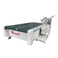 Équipement de couture de bordure de matelas entièrement automatique Seanoel, cœur PLC, haute efficacité, 220/380V, 4KW, faible coût de main-d'œuvre, pour ressorts et mousse