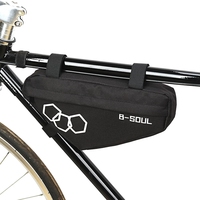 Sac triangulaire pour vélo de montagne RIDERACE, pochette triangulaire pour vélo, sac de cadre avant pour vélo, porte-sac de cadre, sacoche de selle