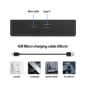 BP-SCL2 double chargeur électrique PD Compatible pour <span class=keywords><strong>Leica</strong></span> M M-P <span class=keywords><strong>M240</strong></span> M246 M262 caméra Micro USB TYPE-C LED BP-SCL2 double chargeur - Product Image 6