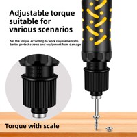 Perceuse-visseuse sans fil rechargeable au lithium-ion 12V Kamler, multifonctionnelle, à tige droite, électrique, réversible, réglable