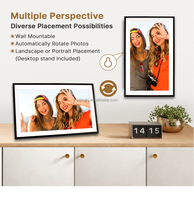 Uhale APP 1920*1080P Mémoire complète haute définition 32 Go Cadre Wifi sans fil pour montage mural