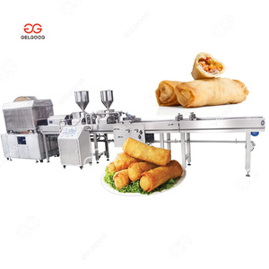 Machine automatique GELGOOG pour la fabrication de rouleaux de printemps, système de comptage et d'empilage de rouleaux de lumpia, machine à rouleaux de printemps - Product Image 2