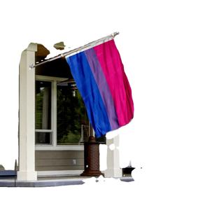 3x5FT полиэстер бисексуальный флаг гордости с двумя Люверсами - Product Image 2