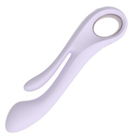 Vibrateur double électrique SHD-S636 Kaethe Soft pour le corps, stimulateur du point G, masturbateur féminin, jouet pour adultes, personnalisation, marque privée