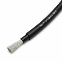 Câble solaire PV1-F 1*2.5mm2, monoconducteur, cuivre étamé classe 5, XLPO DC1000V, résistant aux UV LSZH, certifié TUV, rouge et noir