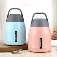 Boîte alimentaire isotherme en acier inoxydable 304 pour enfants, pot à soupe, conteneur alimentaire thermique, idéal pour la famille, le camping et les activités de plein air