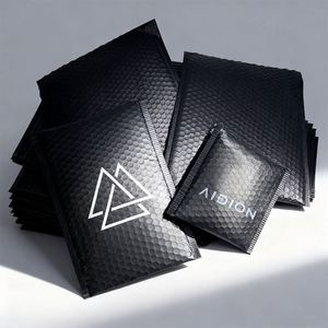 Sobre Acolchado de Burbujas de Polietileno Ecológico Personalizado de Fábrica con Entrega Rápida y Tira Autoadhesiva para Envíos de Comercio Electrónico - Product Image 1