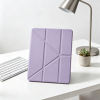 Housse de tablette transparente en TPU magnétique anti-chute avec support réglable, compatible avec iPad Pro 11'' iPad Air