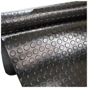 3Mm Độ Dày Trung Quốc Chống Trượt Nâng Lên Đồng Xu Grip Gạch Cao Su Sàn Matting Xe Mat