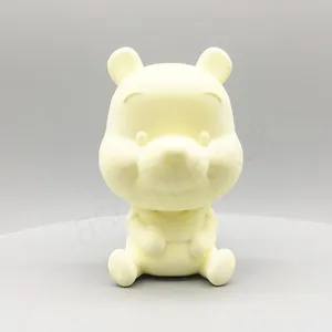 Il Marchio su misura di Colore forma di orso clip di presa auto Profumato Aroma di Ceramica Olio di Fragranza di profumo Diffusore di Pietra