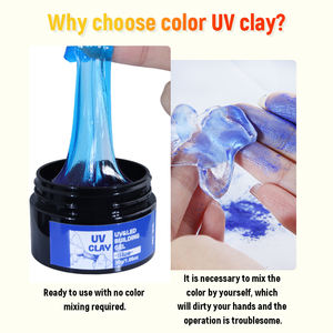 TIMESRUI 30ml 3DカラーUV樹脂パティSoild BuilderゲルUVクレイDIYアートおもちゃ用 - Product Image 5