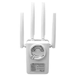 Répéteur <span class=keywords><strong>WiFi</strong></span> <span class=keywords><strong>avec</strong></span> extension de <span class=keywords><strong>port</strong></span>ée réseau longue distance 1200 Mbps, répéteur <span class=keywords><strong>WiFi</strong></span> 5 sans fil <span class=keywords><strong>avec</strong></span> deux ports <span class=keywords><strong>Ethernet</strong></span> 100M - Product Image 3