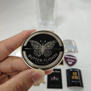 Etiqueta de Metal duradera personalizada 2025 para botella de Perfume de lujo grabado logotipo 3D marca para embalaje de botellas de vino - Product Image 4