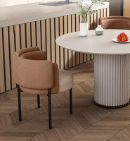 Chaises inclinables de style italien, luxe léger, pour salon, salle à manger, usage commercial et domestique