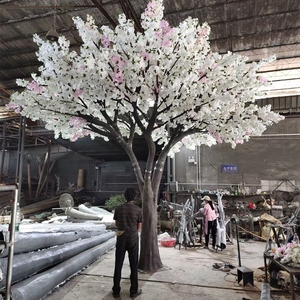 <span class=keywords><strong>Cerisier</strong></span> japonais en soie blanche d'intérieur Sakura à <span class=keywords><strong>vendre</strong></span> - Product Image 1