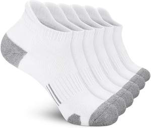 جوارب رياضية قطنية قابلة للتنفس، ماصة للرطوبة، داعمة للقوس، ممتصة للصدمات، جوارب رياضية احترافية، جوارب للمشي لمسافات طويلة والجري - Product Image 3