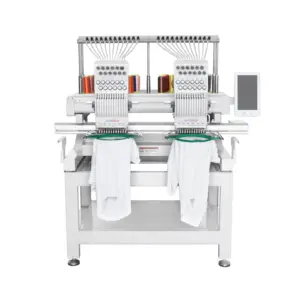 Digital Embroidery Sewing Machine Sales two Head Embroidery Machine