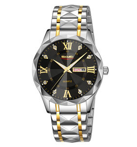 スタイリッシュな腕時計 ステンレススチールストラップ クォーツ レディース腕時計 日本製ムーブメント 腕時計価格 Skmei 9369 - Product Image 3