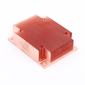 ฮีทซิงค์ทองแดงแบบฟันเฟือง Chuan Yue รุ่น ZRD-006 ผลิตด้วยเครื่อง CNC เพื่อการระบายความร้อน - Product Image 4