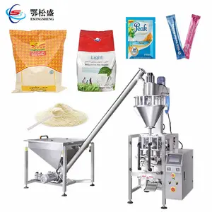 Fully Automatic Milk Protein Powder Auger Filling Packing Machine 500g 1kg 10g 25g 50g 100g 1-100g 50 g Packaging Machine