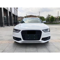 Couvre-phare antibrouillard de style sport en nid d'abeille pour Audi A4 S4 B8.5 Sline 2013 2014 2015 2016