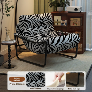 होम लिविंग रूम के लिए nordic रेट्रो एकल अवकाश कुर्सी आलसी लाउंगर घर के लिए - Product Image 5