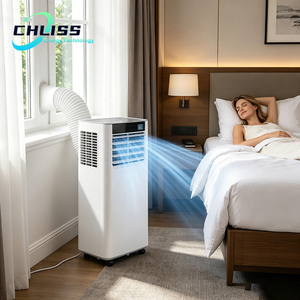 Aire Acondicionado Portátil de 9000 BTU, Sin Unidad Exterior, Sin Perforaciones, Soporte de Montaje en Ventana para Italia, <span class=keywords><strong>España</strong></span>, Austria - Product Image 5